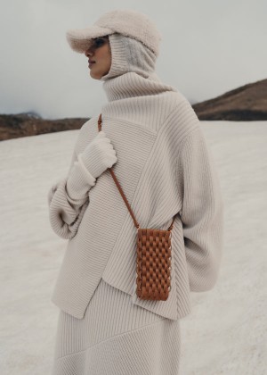 Polène Onda Phone Case Edition Cognac | SN-PLN365083